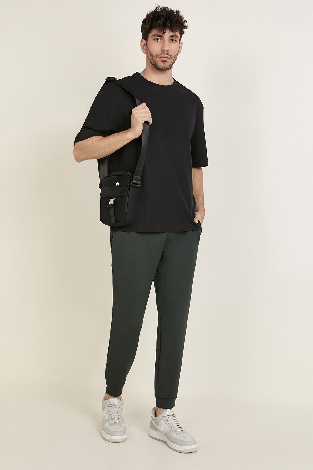 Heavyweight Cotton Textured Short-Sleeve Shirt